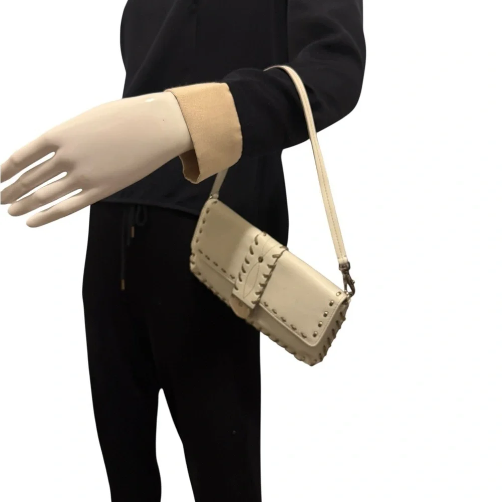 Micheal kors Stylish White Leather Women's Bag